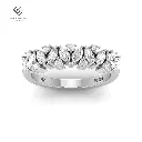 Sereana 2 stone Diamond Wedding Band