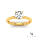 Round Diamond Hidden Halo Engagement Ring(Mount)   LG00030 (Based on 1ct center stone)